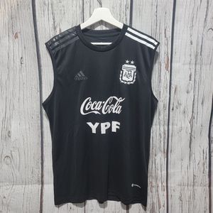 Argentina sleeveless training soccer jersey 2022 size L